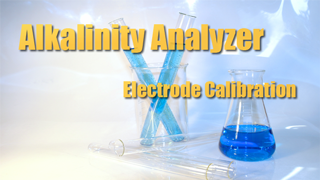 IND-A - Alkalinity Analyzer: Electrode Calibration