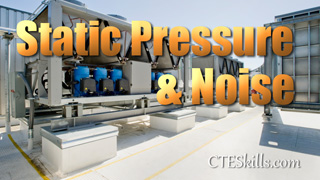 HVAC-B Static Pressure & Noise