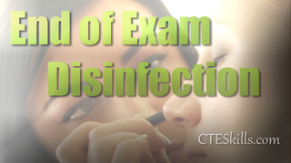 COS-SB - End of Exam Disinfection